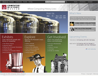 CHM Website 2007 - 2011